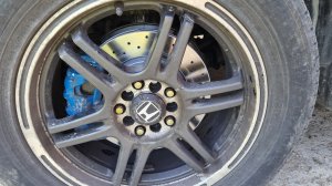 замена тормозных дисков Honda cr-v 3