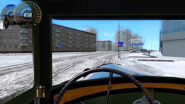 Перевозим легенду ГАЗ-АА в 3D Инструктор зима! смотреть онлайн