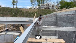 Монтаж и сварка двутавров #сантимшва #сварка #сварщики #рдс #сварщик