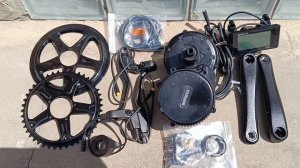 Комплект кореточный мотор BaFang 48v 500w 44 зуба дисплей 961