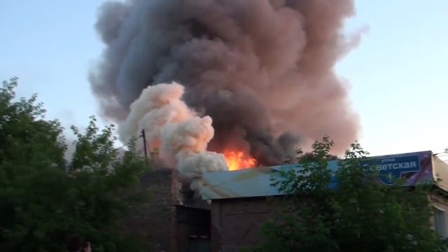 ЧП-КАНСК-ПОЖАР площадь 25.06.2018. смотреть онлайн