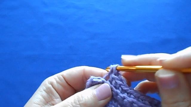 Вязание крючком - Узор 3 - Резинка крючком смотреть онлайн