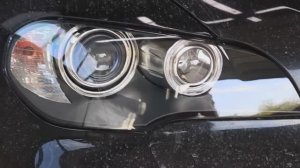 Замена стекол фар на BMW X5 E70/E71