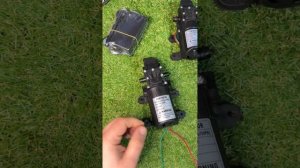 Насос для опрыскивателя аккумуляторного. Как поменят?