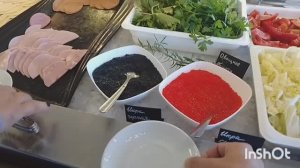 Шведский стол в санатории Прометей. Небуг. Чем кормят. Завтрак. Обед. Ужин