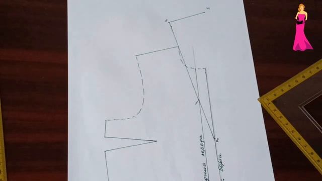 Цельнокроенный воротник ШАЛЬКА! Построение выкройки!