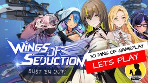 WINGS OF SEDUCTION:BUST 'EM OUT! GAMEPLAY #wingsofseduction #gameplay #bullethell
