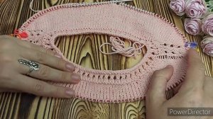 РЕГЛАН ПОГОН / МАЙКА ЛАКШЕРИ РВАНЬ вязание спицами