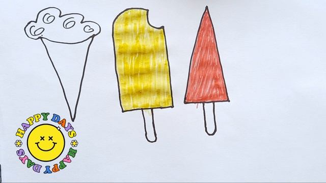 draw a picture of ice cream | ارسم صورة من الآيس كريم | нарисуйте картинку мороженого смотреть онлайн