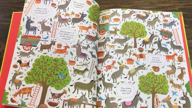 Kids-Books: Детская книга Usborne Farm Picture Puzzle Book (Puzzle Books) смотреть онлайн