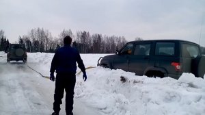 Порвался рывковый трос! 18+