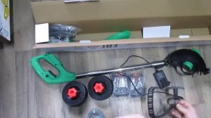 Распаковка — Триммер аккумуляторный Zitrek GreenCut 20 Pro