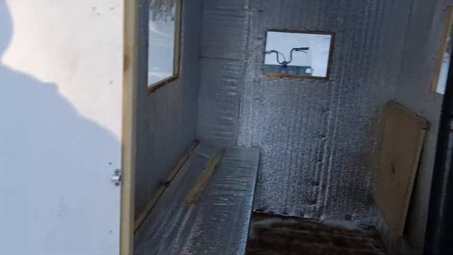 Дом на санях для снегохода смотреть онлайн