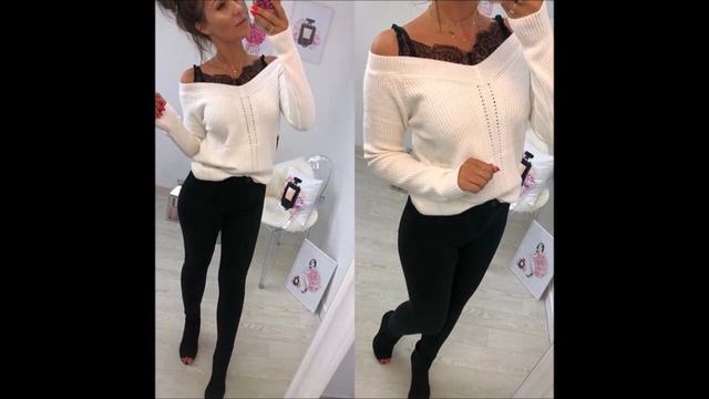 Дамски пуловер с презрамки Stibifashion.com