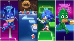 Гекко против Кэтбоя, Соника против Божьей Коровки, пока они не прыгнут – Невероятная музыкальная бит