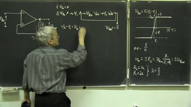 Лекция 211. Инвертирующий триггер Шмидта смотреть онлайн