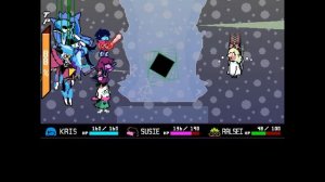 Финальная битва против Ноэлль : Фан-игра Дельтарун (Ледяное сердце)