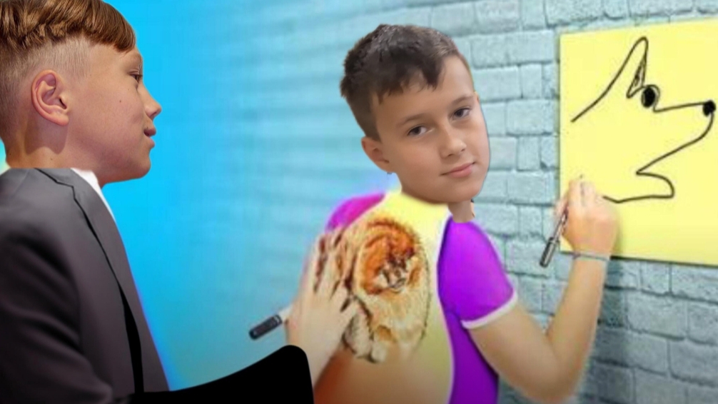 кто лучше нарисует рисунок на первую букву своего имени получит 10 р! смотреть онлайн