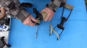 Оригинальная катушка для охоты на рыбу.