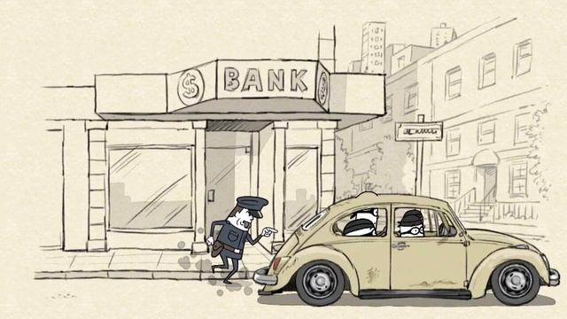 Funny Video - 2D Animation -  _Getaway Car_
