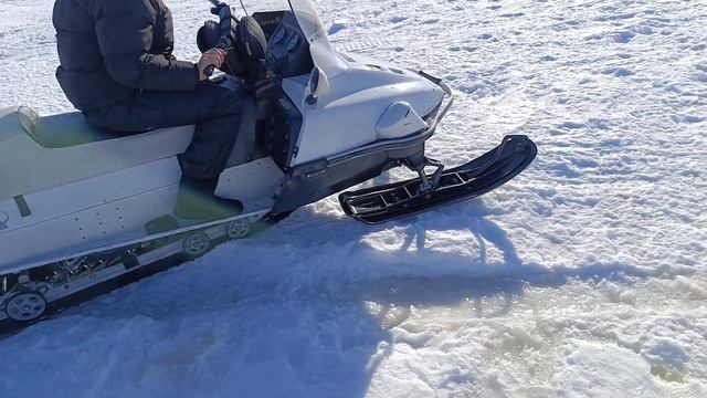 Снегоход sm002 на рыбалке. смотреть онлайн