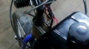 велосипед с  мотором Альфа (Alpha)