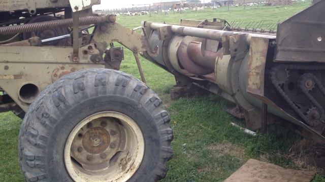 Запуск жатки Е-302 после переоборудования на режущий ап смотреть онлайн