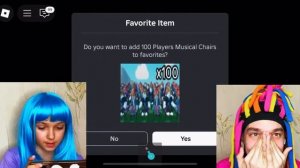 КИТАЙКА ИГРАЕТ В МУЗЫКАЛЬНЫЕ СТУЛЬЯ В ROBLOX С КСЮШЕЙ!