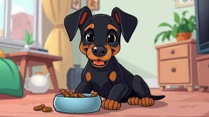 Доберманчик – Песенка про щенка из приюта  | Трогательная история дружбы | Детская песня