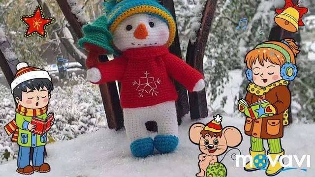 Вязаный снеговик ☃️☃️👍🤗🐀 смотреть онлайн