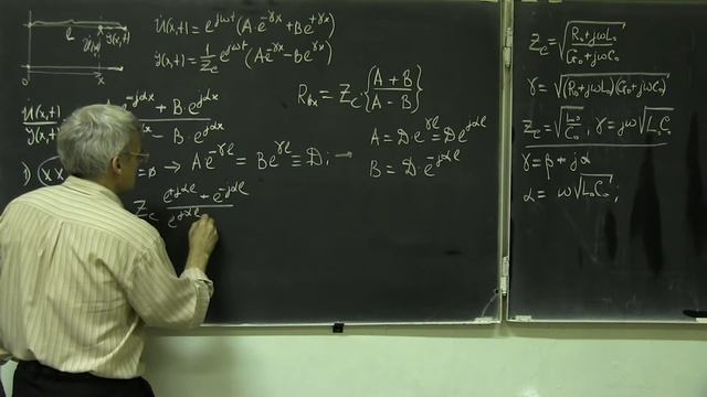 Лекция 193. Сопротивление длинной линии без потерь смотреть онлайн