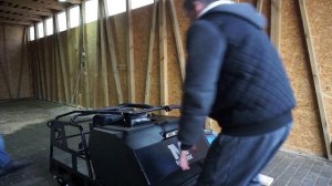 Мотобуксировщик МУЖИК весит - 176.5 кг