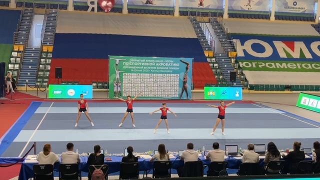 Чт 1 спортивный, Молчанов Федор-Пирог Евгений-Ильюхин Роман-Хромов Артём, Темповое упражнение