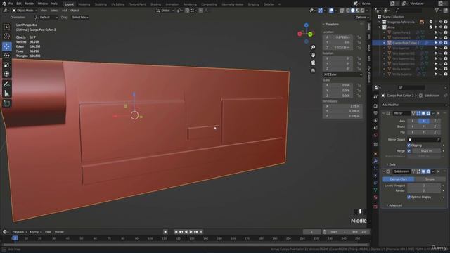 34 - PostBarrel Piece Modeling 2 Part 2 смотреть онлайн