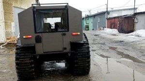 Болотоход «ЖАБА»  Бортововоротный вездеход своими рук?