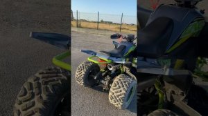 Обзор на квадроцикл 250 кубов | #квадроцикл #выхлоп