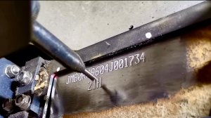 Набивка vin номера Паджерро спорт