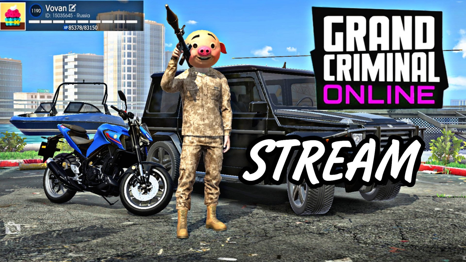 СТРИМ ПО GRAND CRIMINAL ONLINE ➤ ИГРАЕМ ВМЕСТЕ 🔥 смотреть онлайн