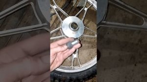 замена подшипников переднего колеса мопеда альфа(изг?