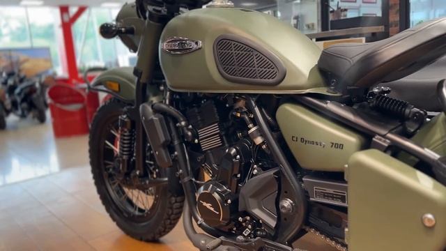 Мотоцикл с коляской CJ Dynasty 700 уже в ТоргМаш