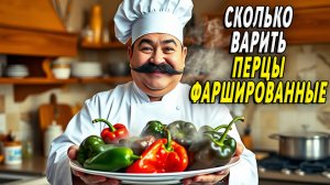 Сколько варить фаршированные перцы