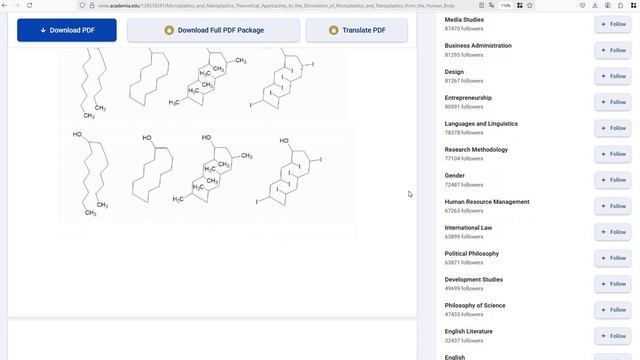 Theoretical Approaches To The Elimination Of Microplastics And Nanoplastics From The Human Body.