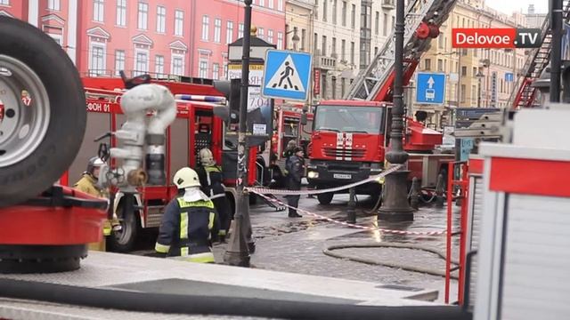 Белосельских-Белозерских горел из-за электропроводки