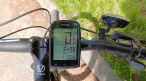 Cycplus m1, вело компьютер с GPS , первое знакомство.