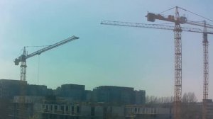 Стройка в ЕВРОПЕ. Башенные краны LIEBHERR 91EC | 132 EC-H8
