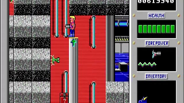 Duke Nukem 1 MS-DOS. Прохождение часть 1