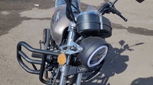 Мопед VMC RIVA - II CX 49сс (120) LED серый