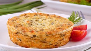 Ешьте и стройнейте! Диетическая Запеканка из Кабачков с Творогом🍚, Сыром🧀 и Зеленью🥬