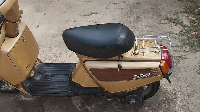 Yamaha Salient 1984 року.Ретро скутер 40 років.