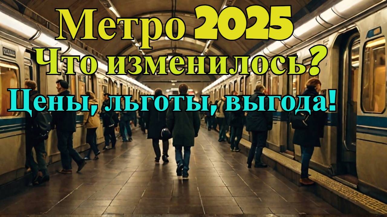 Метро-2025: сколько стоит проезд и КАК СЭКОНОМИТЬ?
